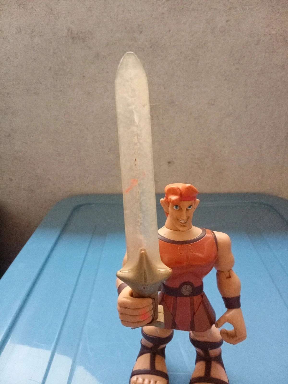 Vintage Disney Hercules 1997 figurine with sword – photo 10